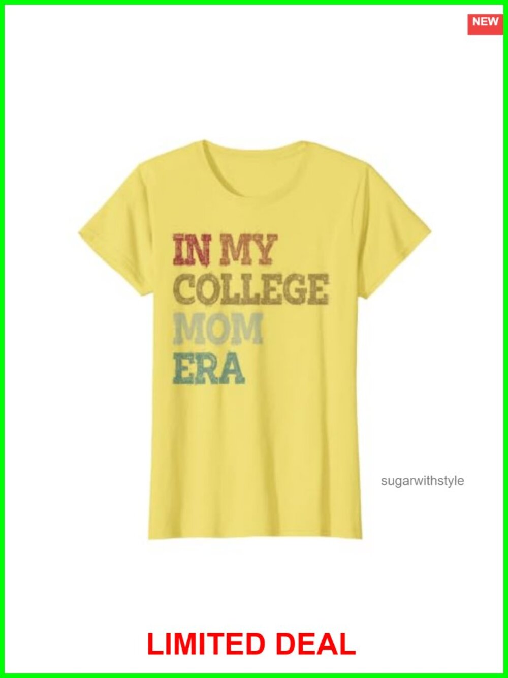 College Mom Graduation T-Shirt Classic Fit Cotton Tee